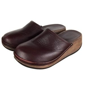 J. Crew Clogs 2” Wedge Heel Size 8